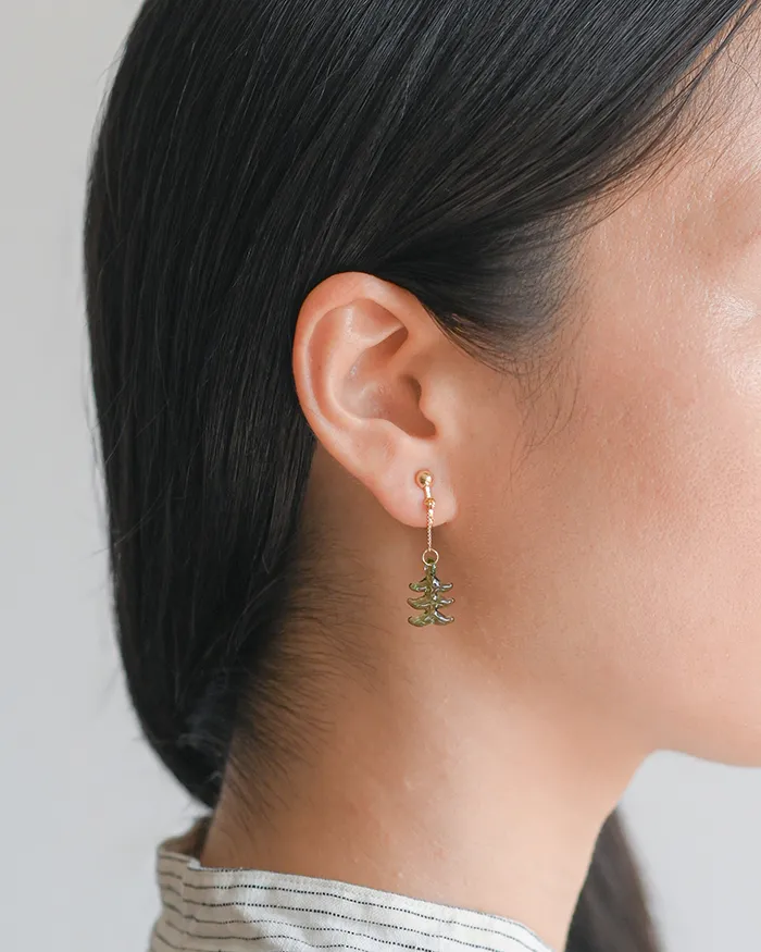 イヤリング 森1